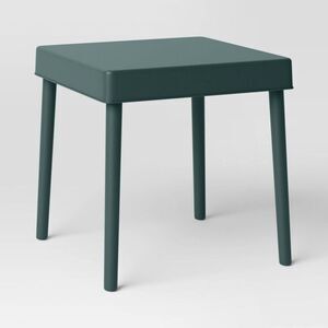 Room Essentials -  Outdoor Patio Square Accent Table  Green